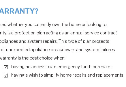 security home warranty